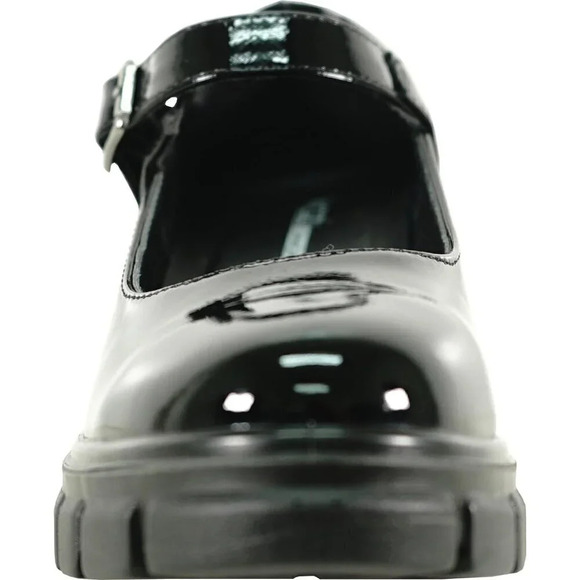 Women Platform  Chunky Heel Penny Loafer Dress Shoe - Picture 7 of 8